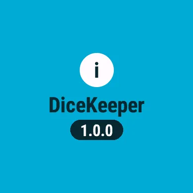 About: DiceKeeper, version 1.0.0