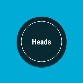 The coin toss landing on heads.